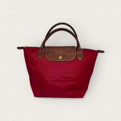 Bolsa Longchamp Pequena Tote Bag Le Pliage Vermelha