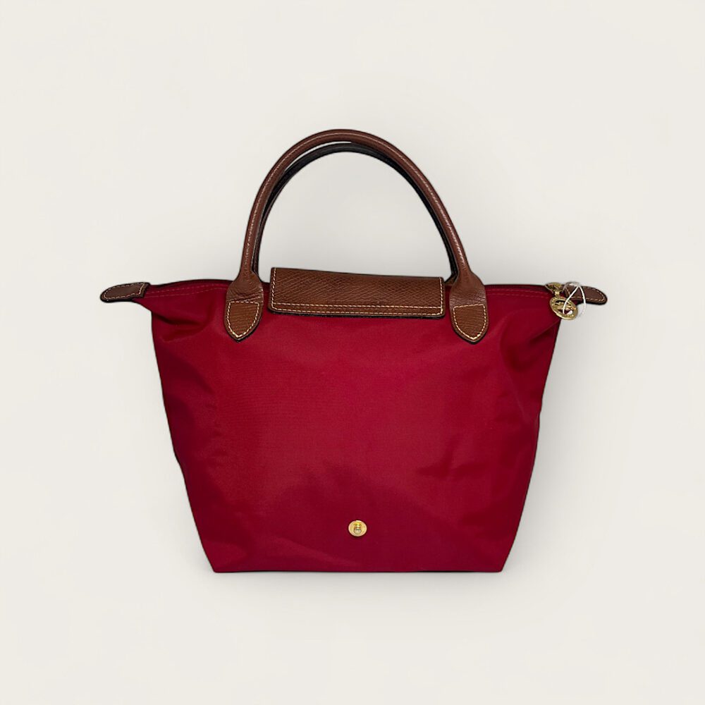 Bolsa Longchamp Pequena Tote Bag Le Pliage Vermelha - Image 2