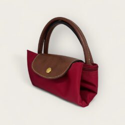 Bolsa Longchamp Pequena Tote Bag Le Pliage Vermelha - Image 4