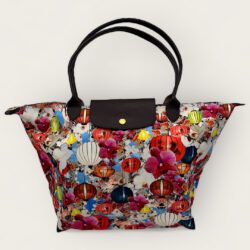 Bolsa Longchamp Grande Tote Bag Le Pliage Mary Katrantzou