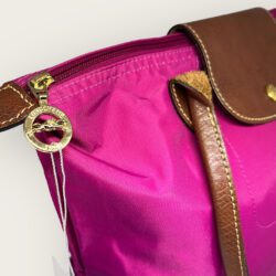 Bolsa Longchamp Média Tote Bag Le Pliage Rosa - Image 3