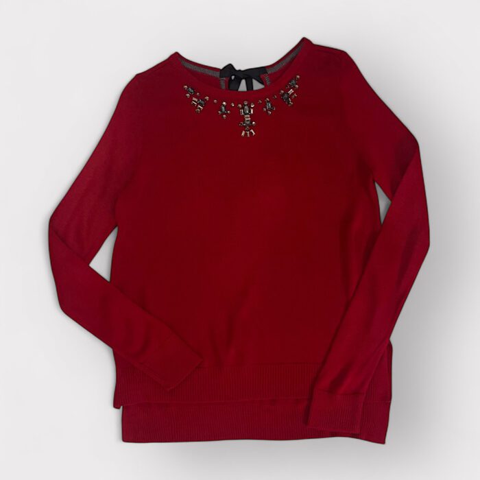 Blusa Tricot com Pedraria Lafort, M