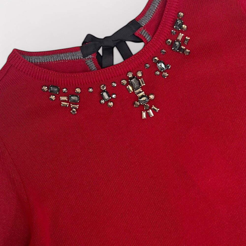 Blusa Tricot com Pedraria Lafort, M - Image 2