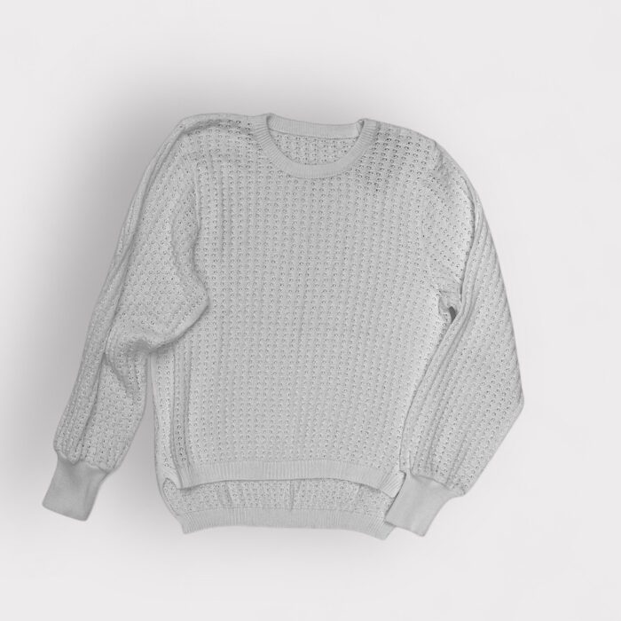Blusa Tricot Branco, P