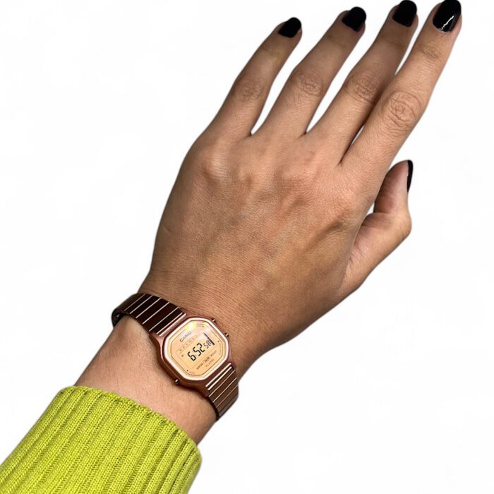 Relógio Casio LA- 11WR-5A mini Rose Gold