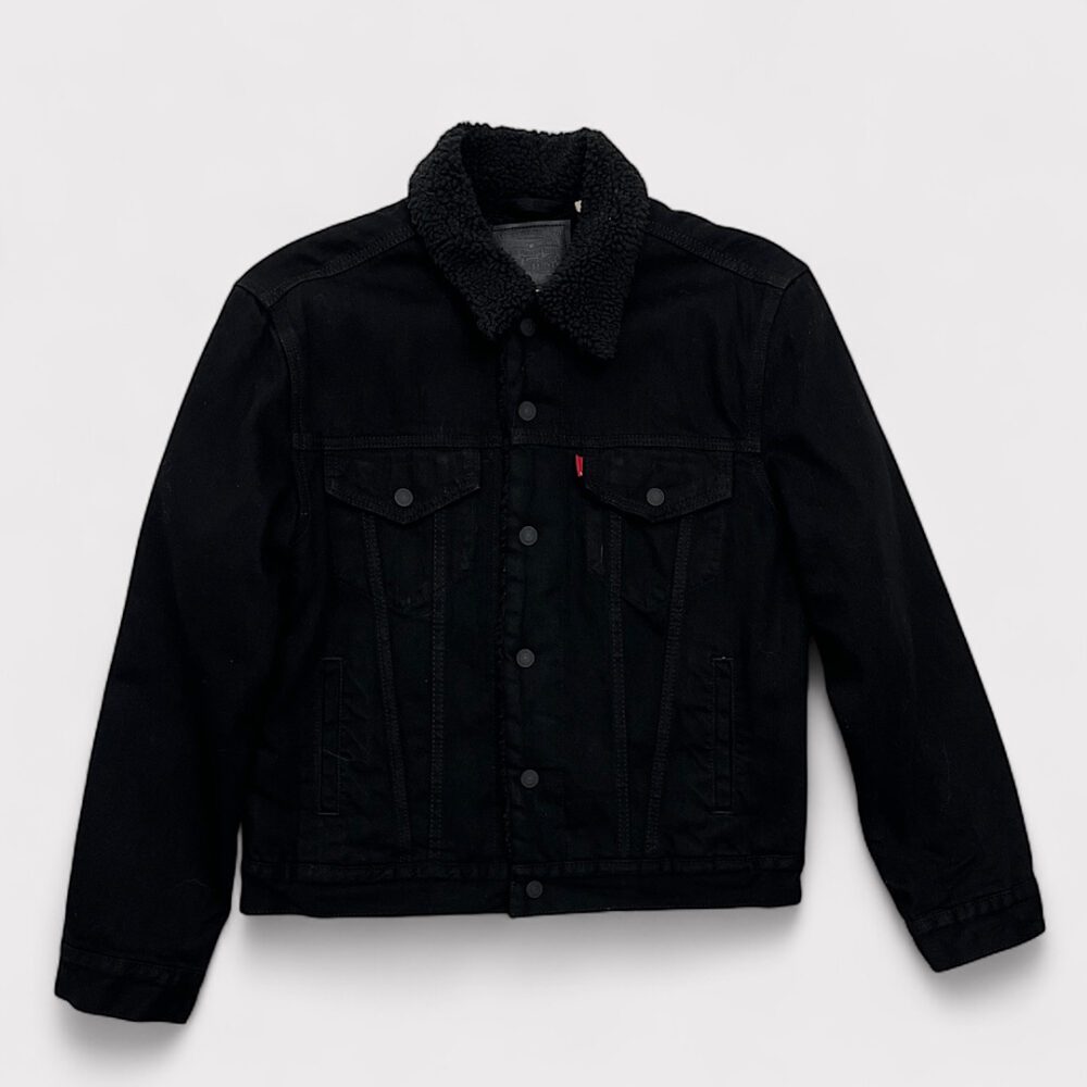 Jaqueta Preta Levis , P