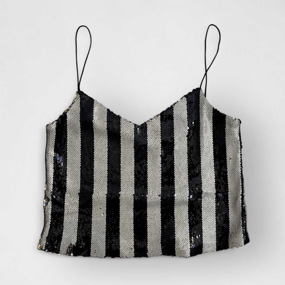Blusa Paetê Zara, P