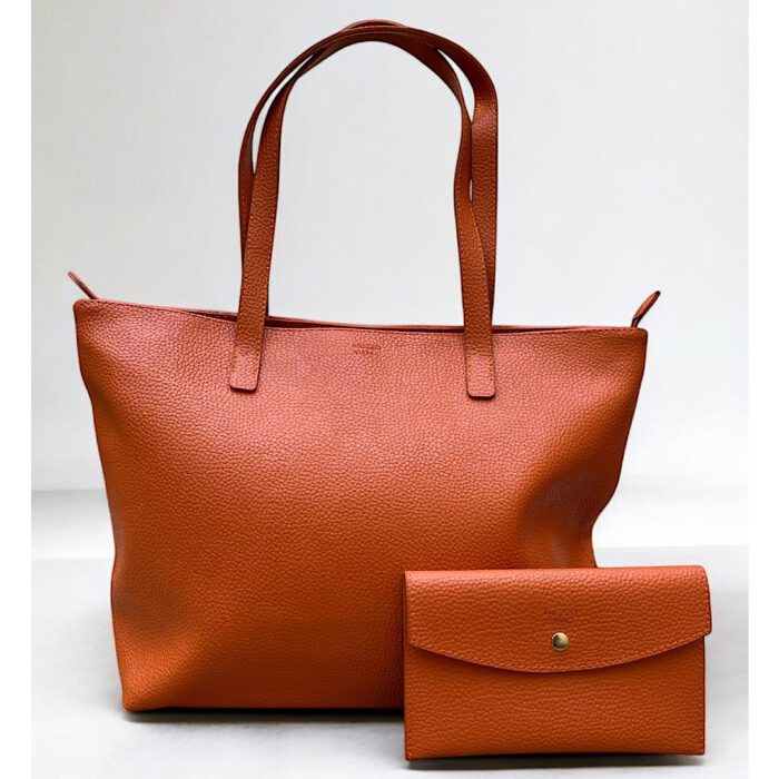 Bolsa Arezzo Shopping Laranja Mercato Grande