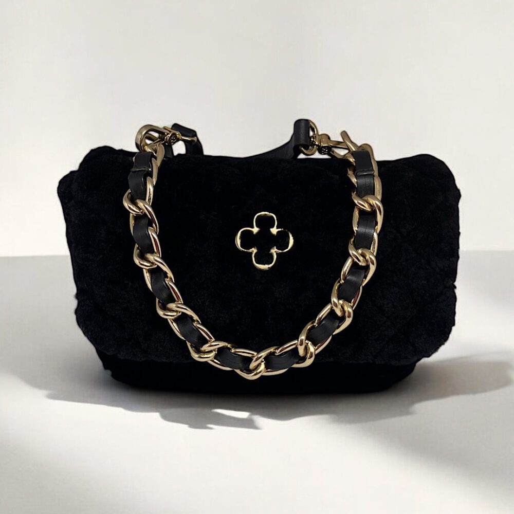 Bolsa Capodarte Couro Pêlo Matelasse