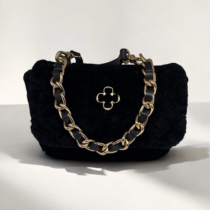 Bolsa Capodarte Couro Pêlo Matelasse