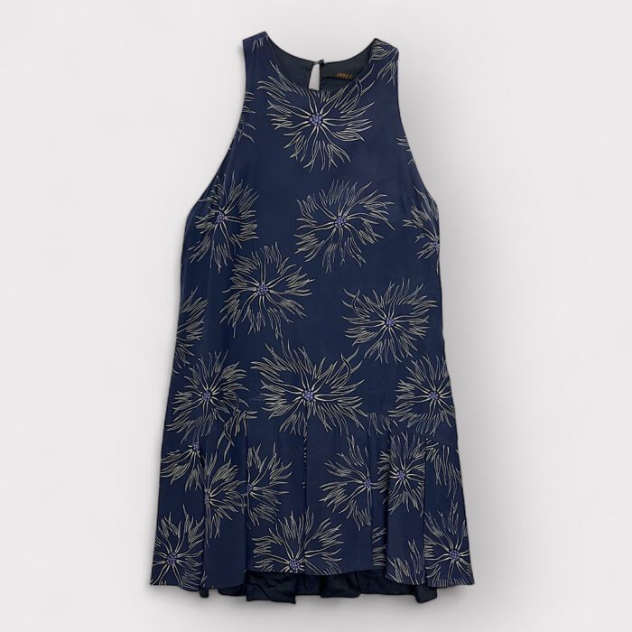 Vestido Seda Animale, 36