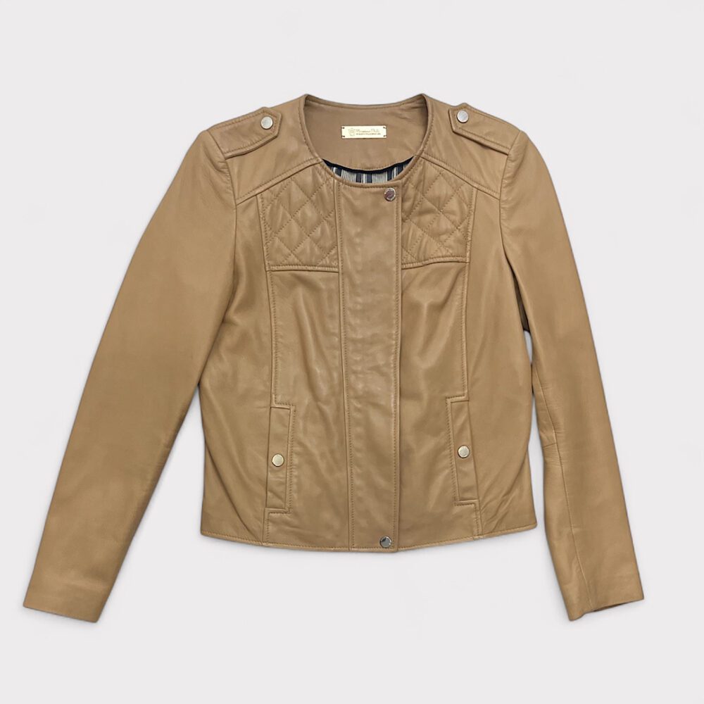 Jaqueta de Couro Massimo Dutti, M